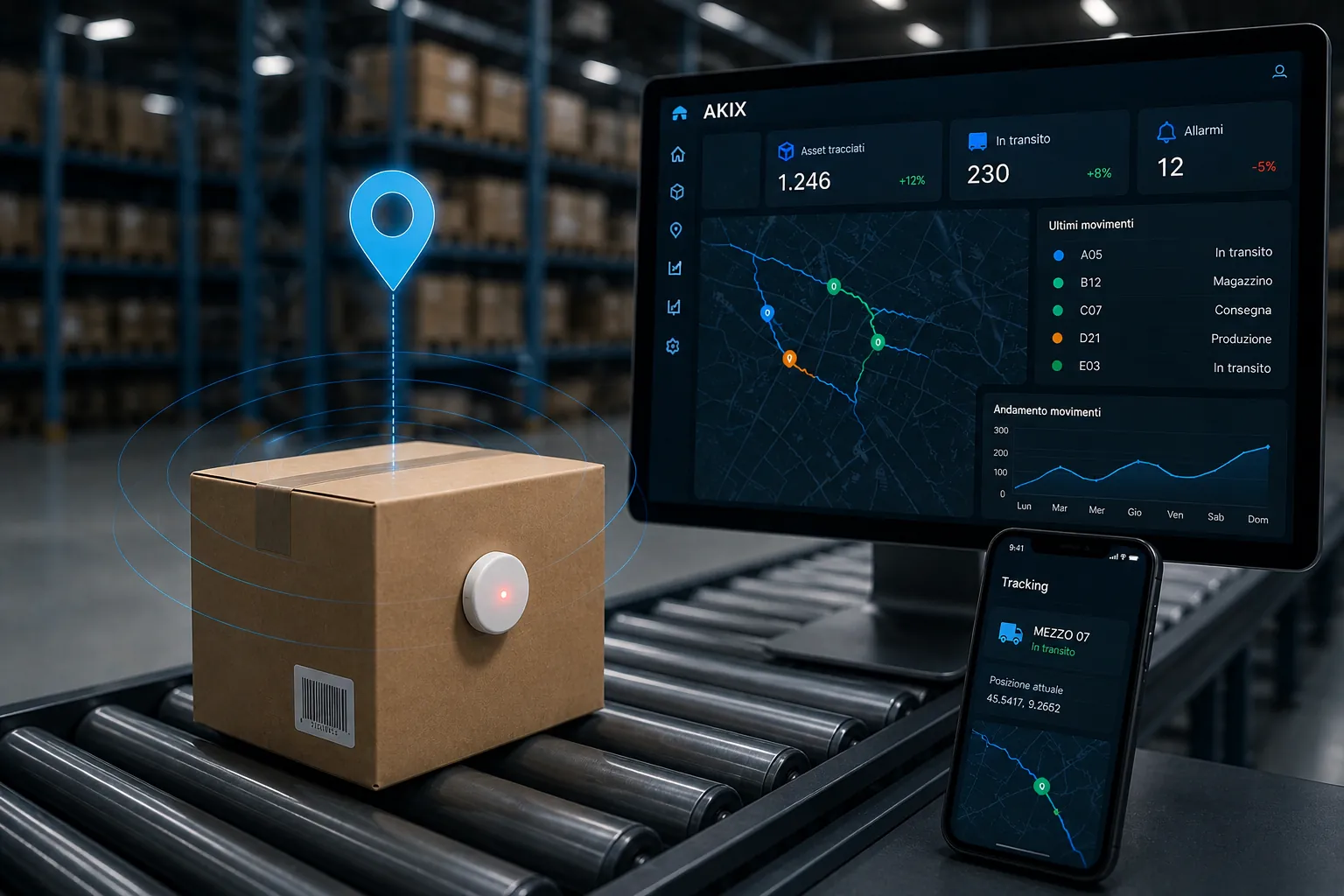 AkTrack tracking platform